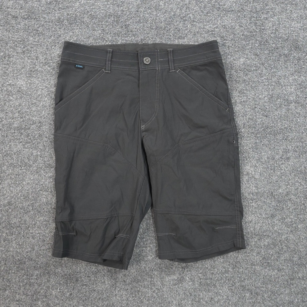 Kuhl‎ Shorts Mens 30 Gray Renegade Cargo Stretch Hiking Travel Outdoors 5121